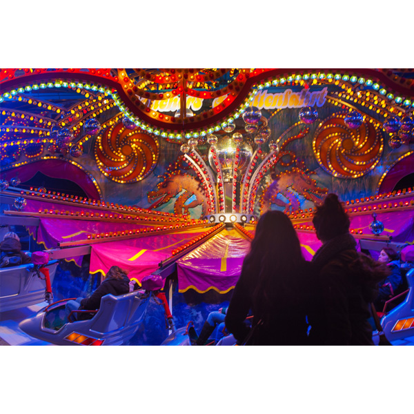 Bln-Mitte; Karussell, Weihnachstmarkt