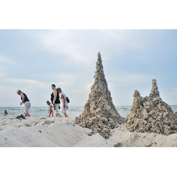 Boltenhagen; Strand; Kleckerburg